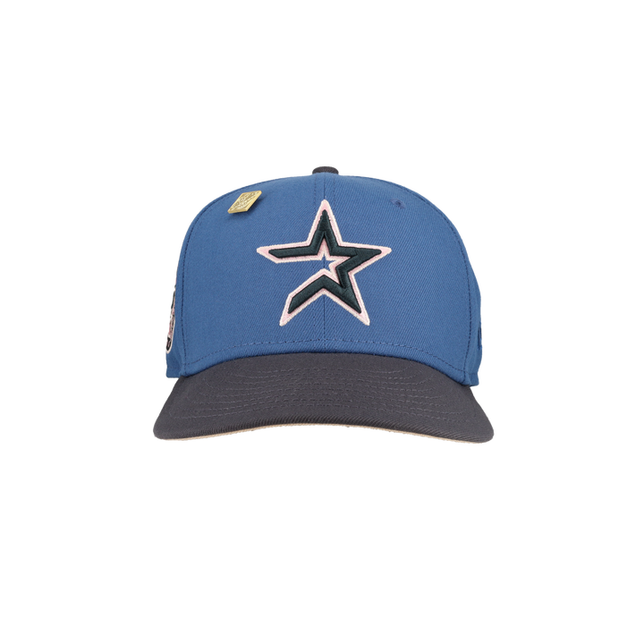 Houston Astros Indigo Graphite Collection Celebrating 40 Years Fitted Hat