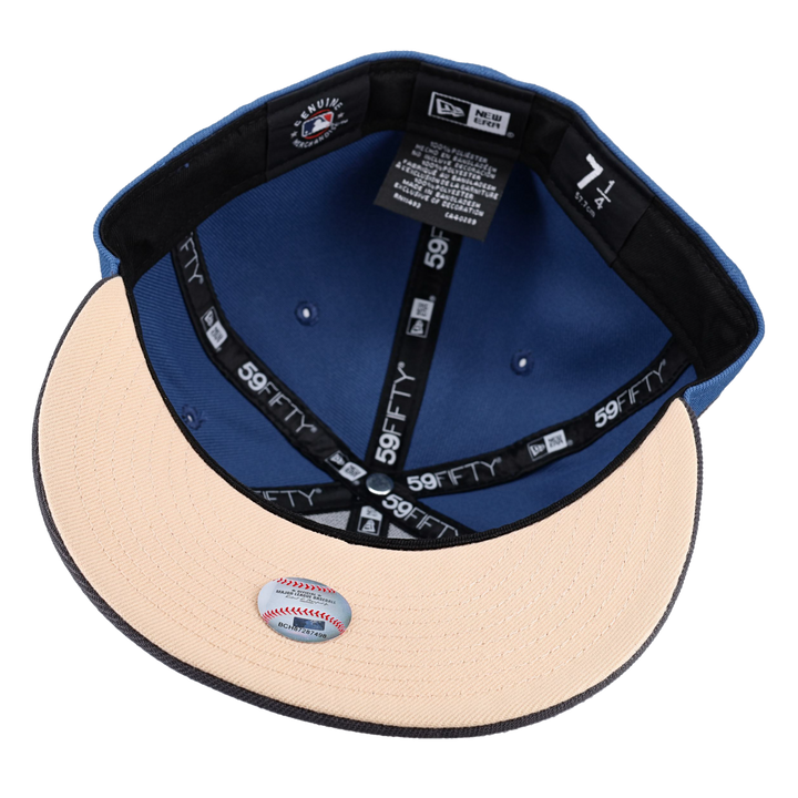 San Diego Padres Indigo Graphite Collection 1998 World Series Fitted Hat
