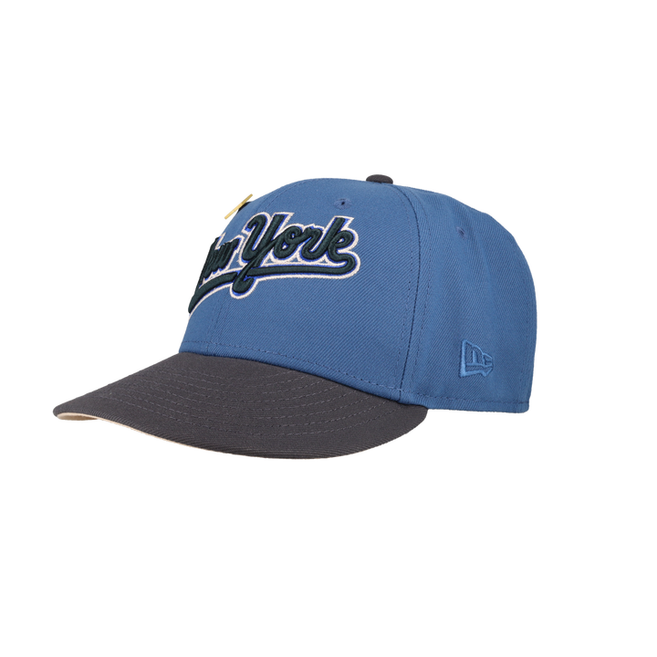 New York Mets Indigo Graphite Collection 25th Anniversary Fitted Hat