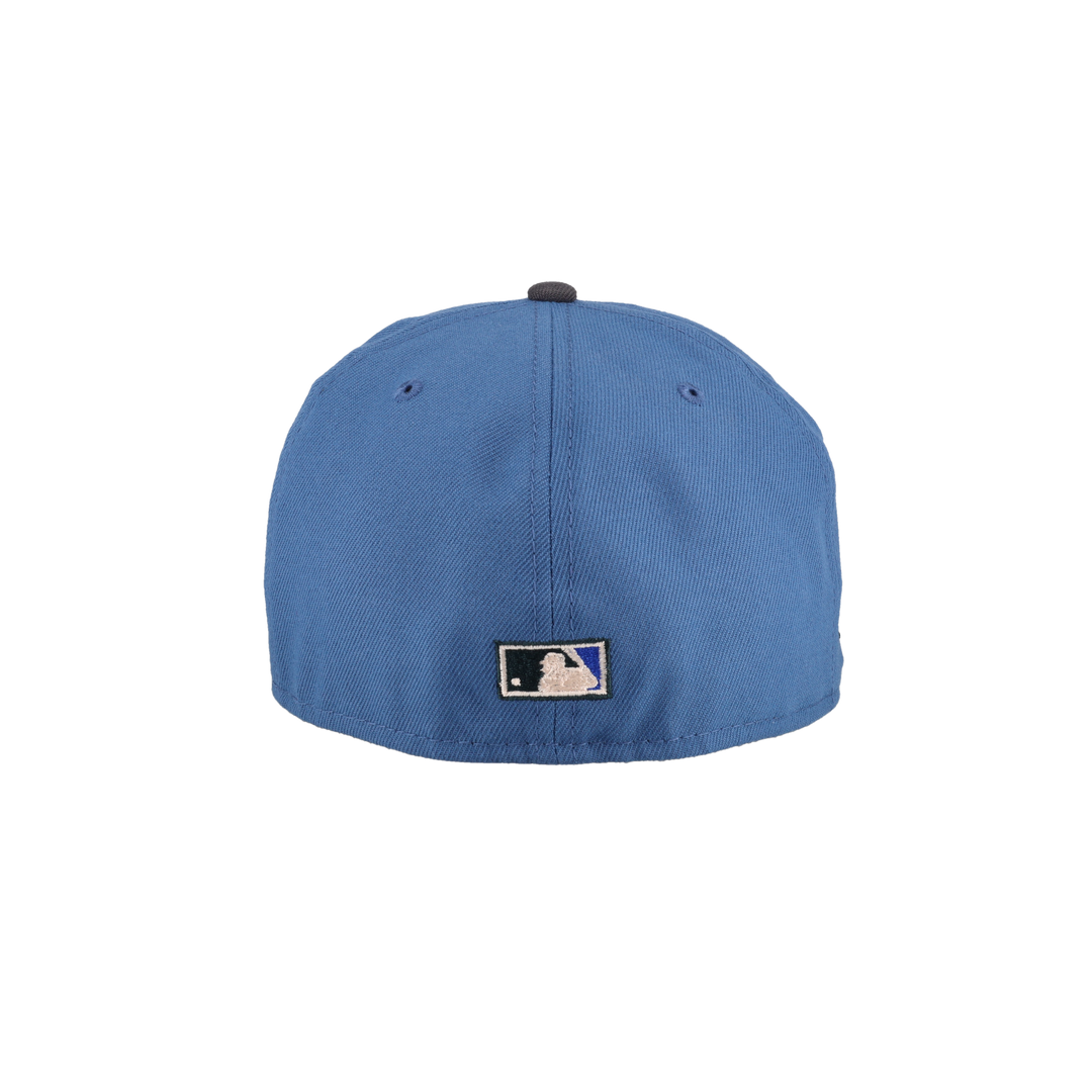 New York Mets Indigo Graphite Collection 25th Anniversary Fitted Hat