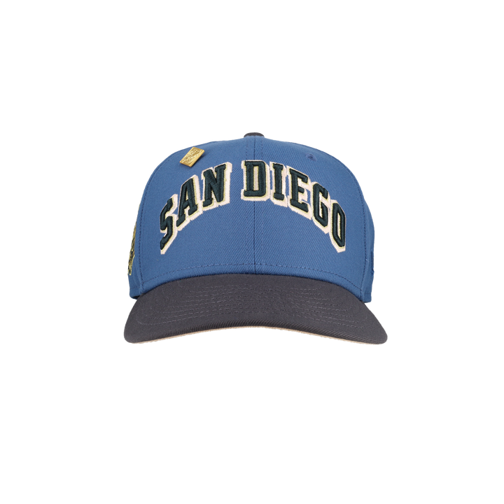 San Diego Padres Indigo Graphite Collection 1998 World Series Fitted Hat