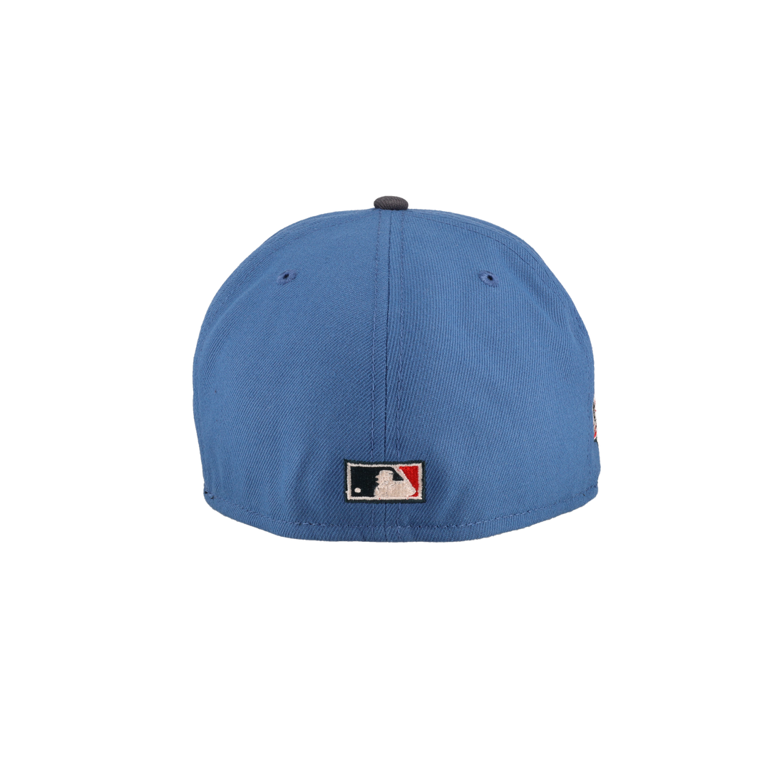 Cincinnati Reds Indigo Graphite Collection World Champions Fitted Hat