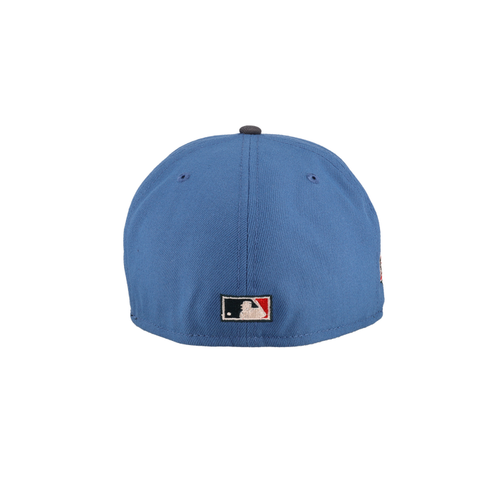 Cincinnati Reds Indigo Graphite Collection World Champions Fitted Hat