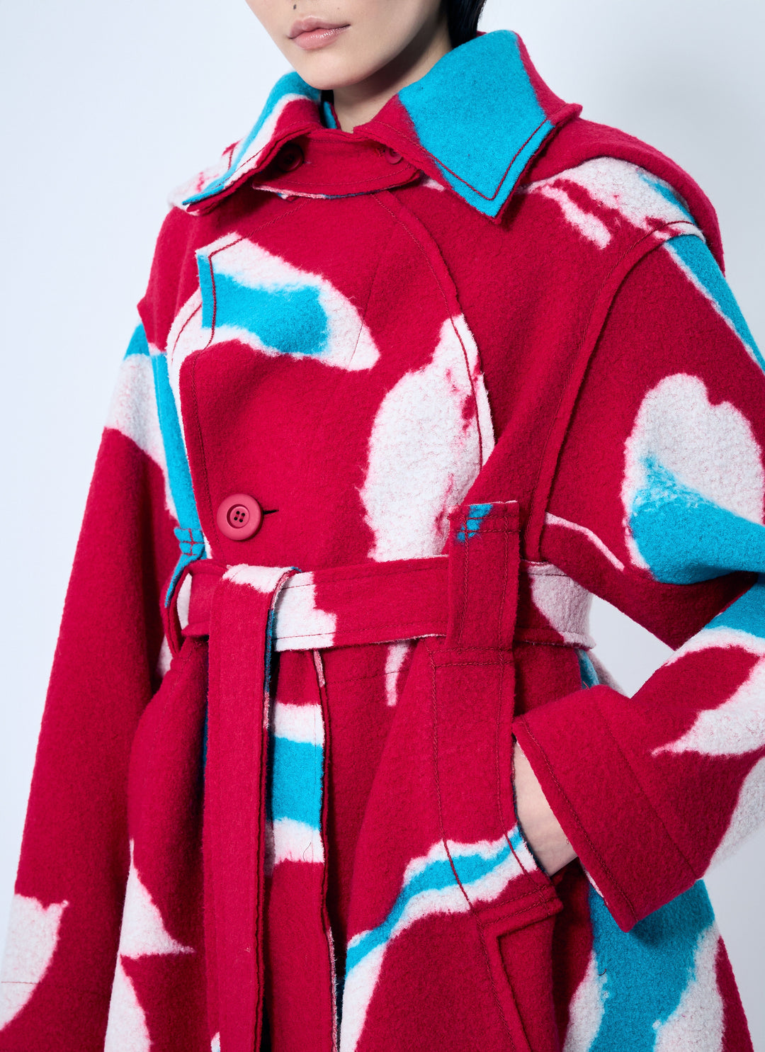 Issey Miyake Women Vigor Long Coat