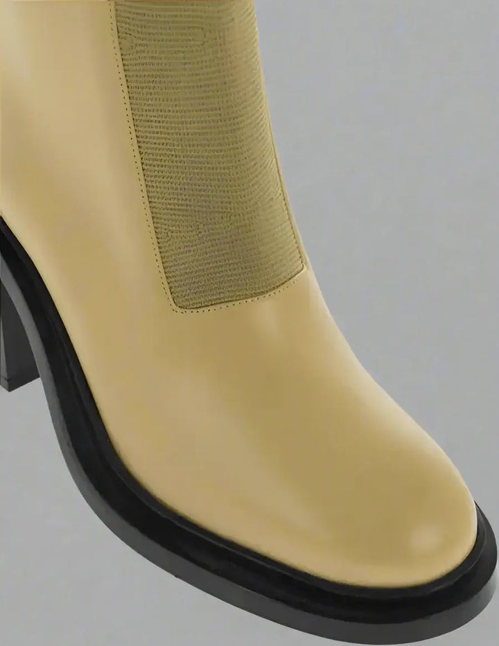 Jil Sander
Leather ROYAL Booties with Elastic Insert 7cm