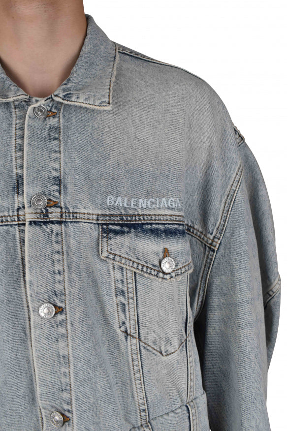 Balenciaga Men Denim Jacket