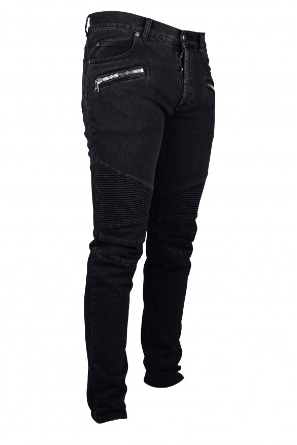 Balmain Men's black skinny Jeans