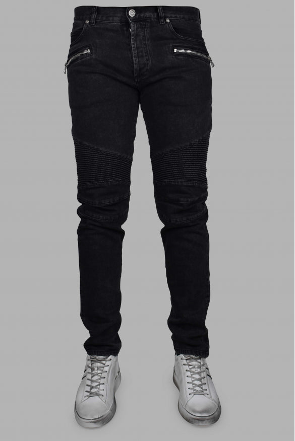 Balmain Men's black skinny Jeans