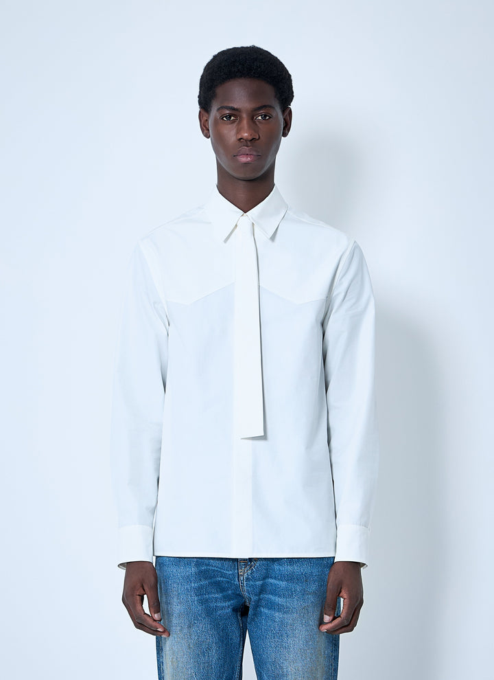 Jil Sander Men Classic Shirt With Tie