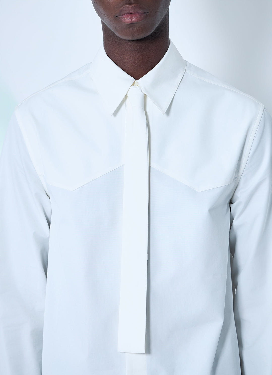 Jil Sander Men Classic Shirt With Tie