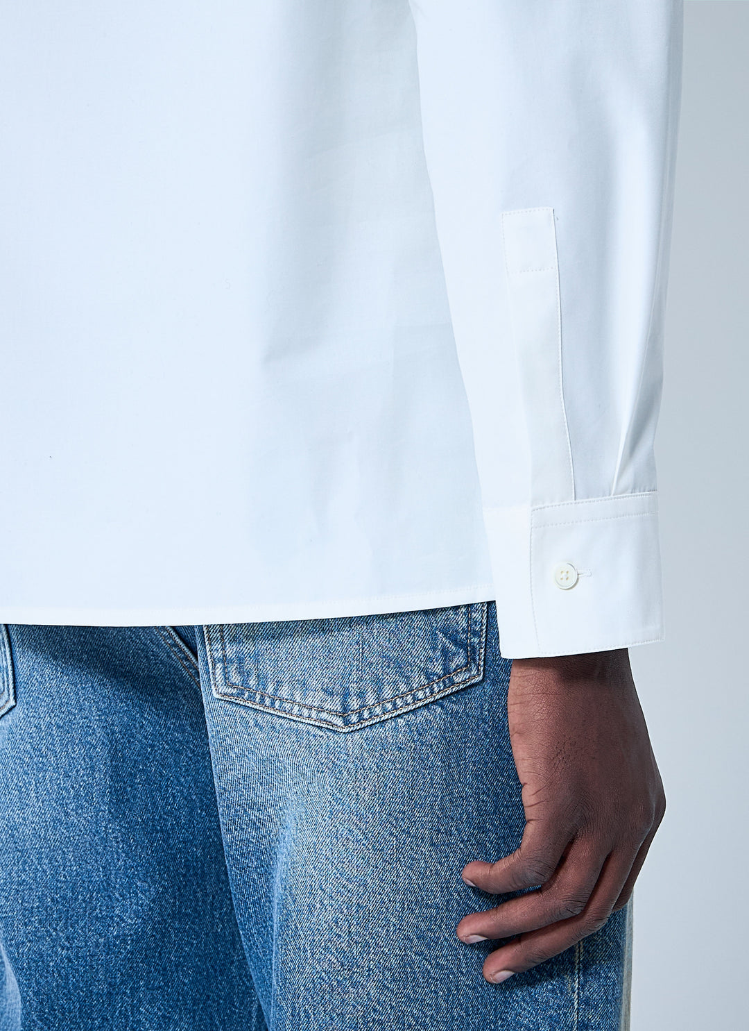 Jil Sander Men Classic Shirt With Tie