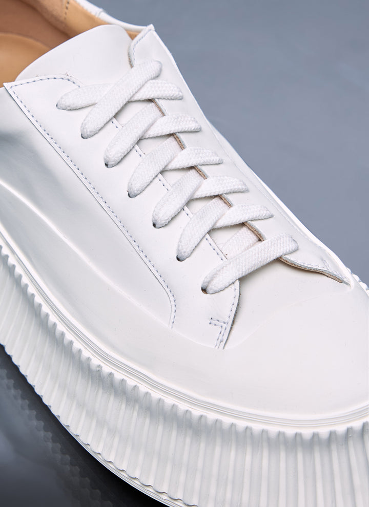 Jil Sander Women Leather Sneakers