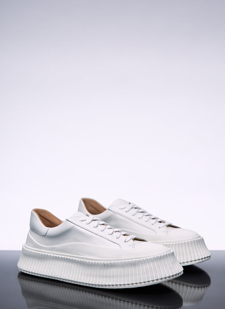 Jil Sander Women Leather Sneakers