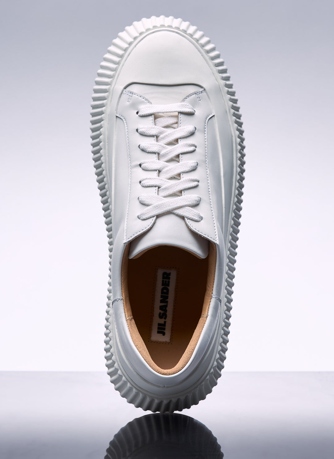 Jil Sander Women Leather Sneakers
