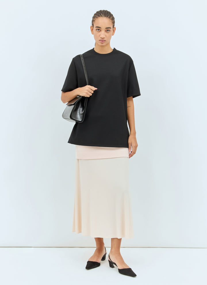 Jil Sander Women Layered Midi Skirt