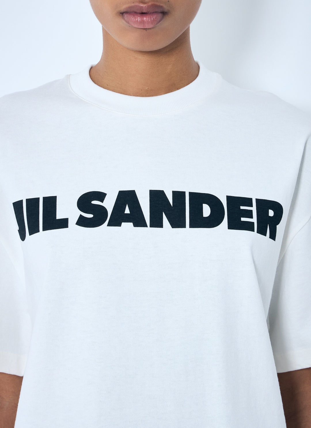 Jil Sander Women Logo Print T-Shirt