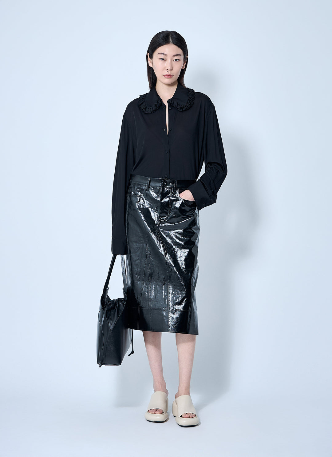 Jil Sander Women Viscose Shirt