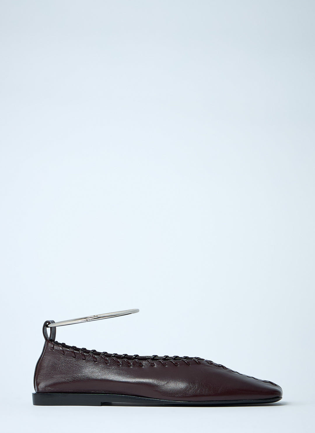 Jil Sander Women Leather Ballerina Flats