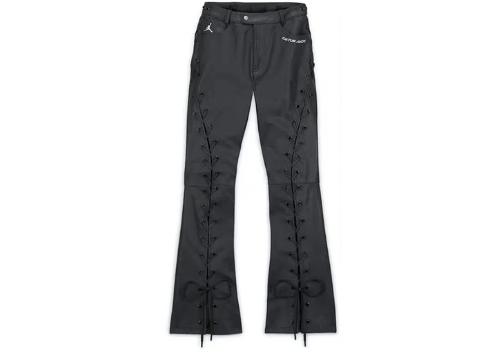 Jordan x Travis Scott Cactus Jack Women's Leather Pants Black (W)