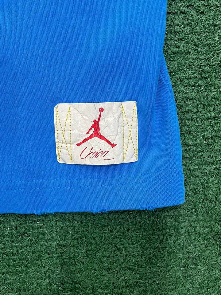 Jordan x Union M J GFX T-shirt Equator Blue