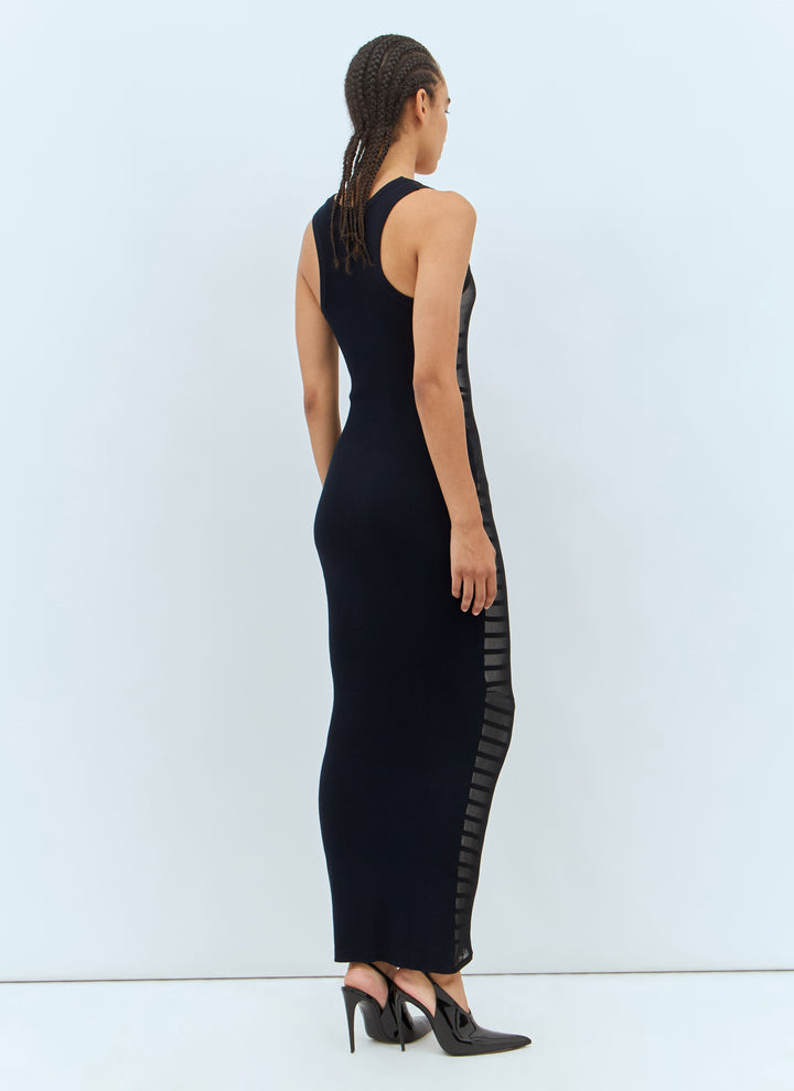 Jean Paul Gaultier Women Ribbed Mariniere Maxi Dress