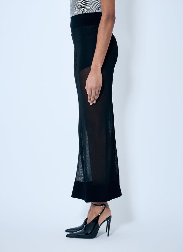 Jean Paul Gaultier Women Knit Maxi Skirt