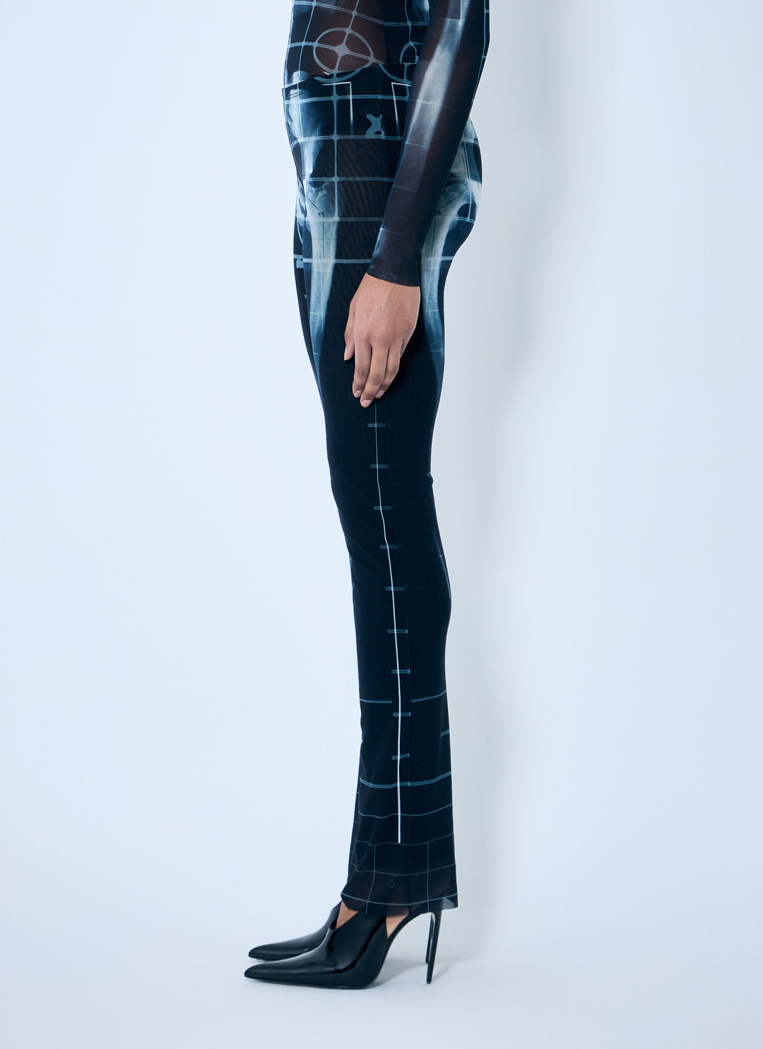 Jean Paul Gaultier Women Squeletor Mesh Pants