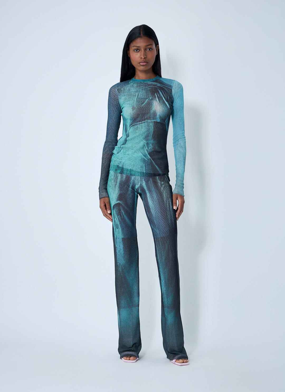 Jean Paul Gaultier Women Water Mesh Pants