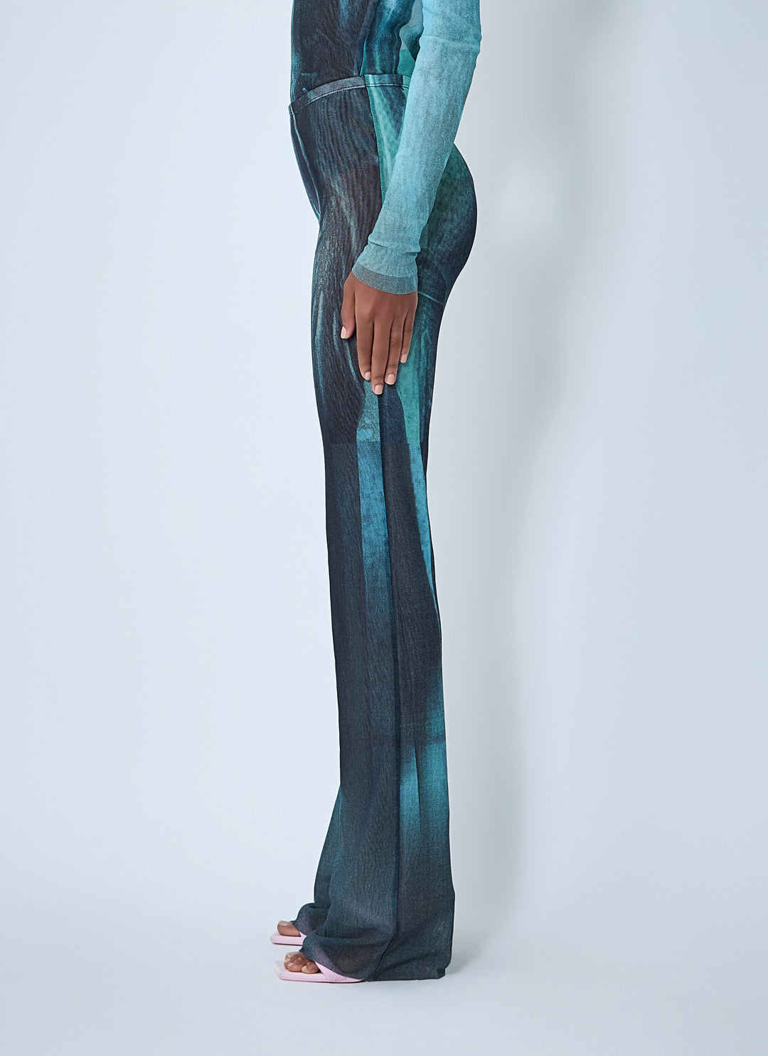 Jean Paul Gaultier Women Water Mesh Pants