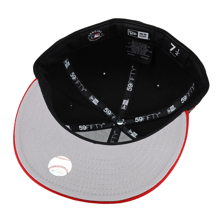 New York Yankees Derek Jeter Patch Script Logo 59fifty Fitted Hat