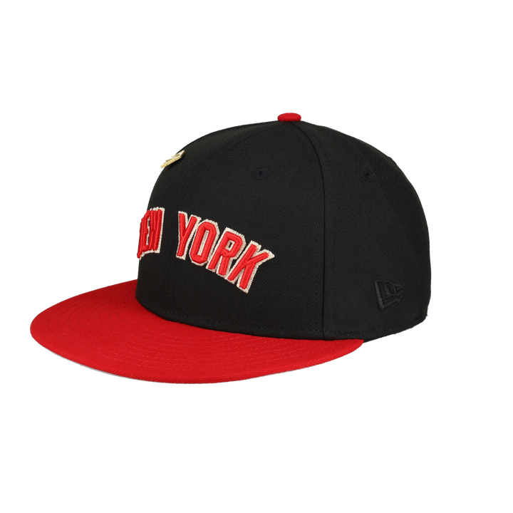 New York Yankees Derek Jeter Patch Script Logo 59fifty Fitted Hat