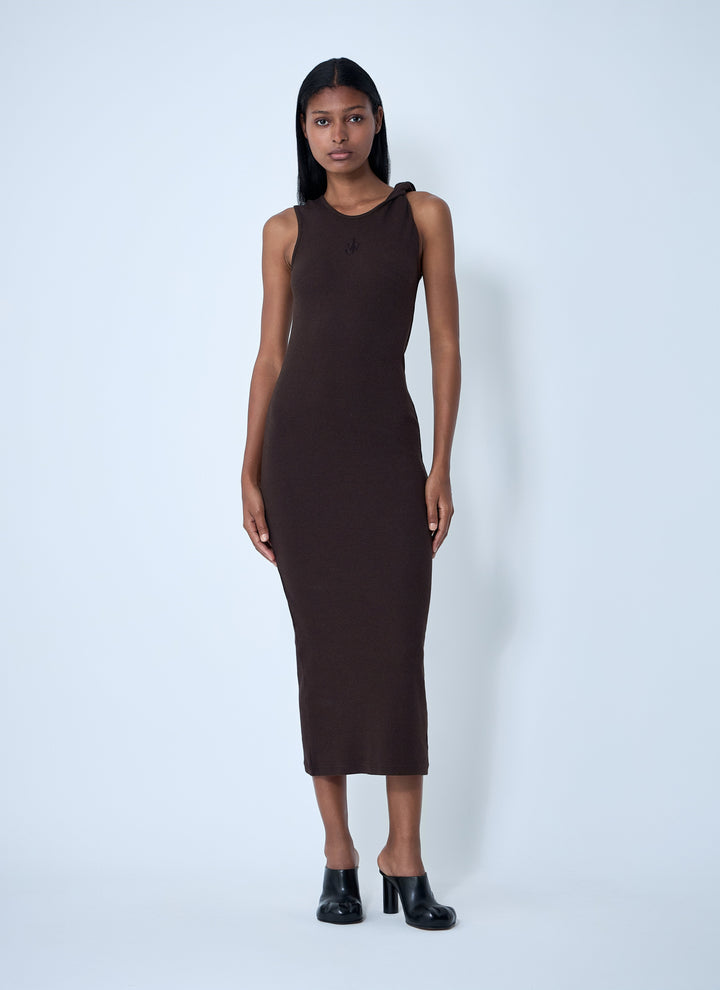Jw Anderson Women Logo Motif Rib Dress