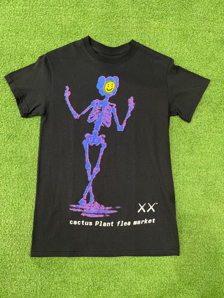 KAWS x Cactus Plant Flea Market T-shirt Black