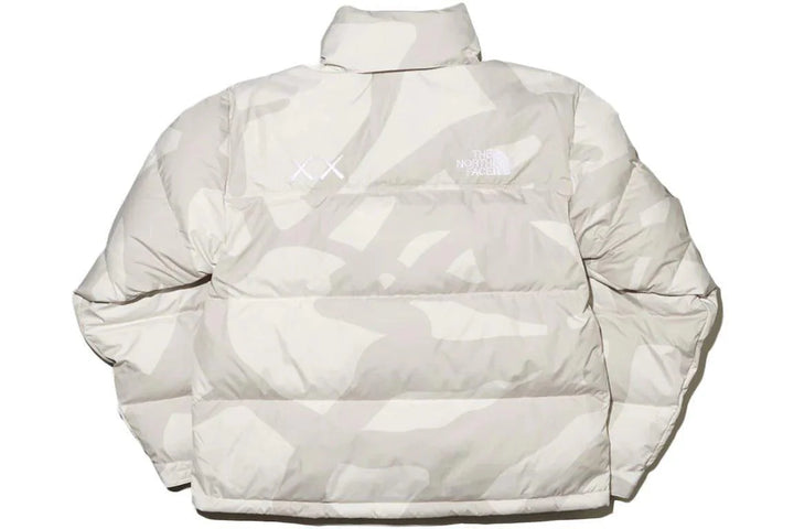 KAWS x The North Face Retro 1996 Nuptse Jacket Moonlight Ivory