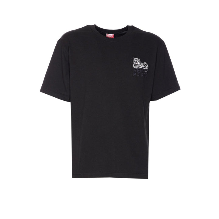 Kenzo Men Kenzo Happy Tiger Embroidered T-Shirt