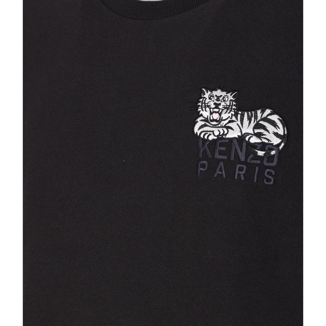 Kenzo Men Kenzo Happy Tiger Embroidered T-Shirt