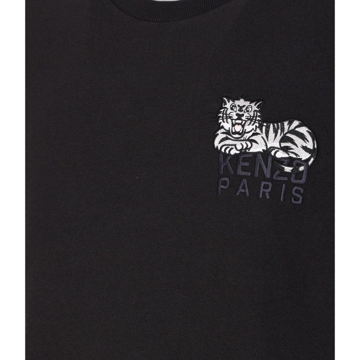 Kenzo Men Kenzo Happy Tiger Embroidered T-Shirt