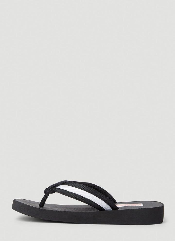 Kenzo Women Logo Patch Flip Flops