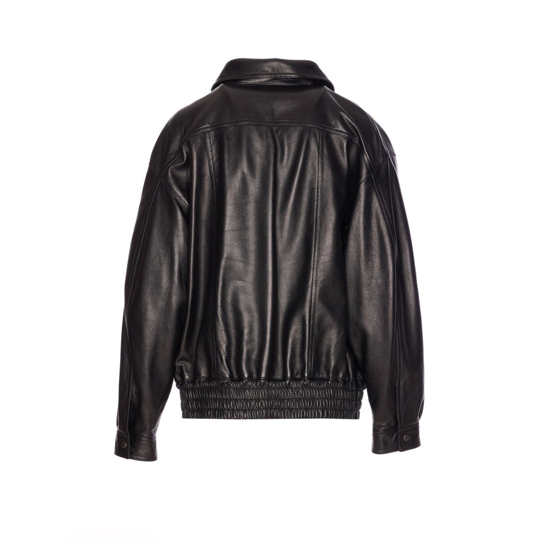Saint Laurent Women Lambskin Bomber Jacket