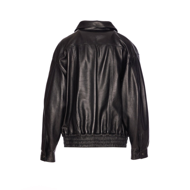 Saint Laurent Women Lambskin Bomber Jacket