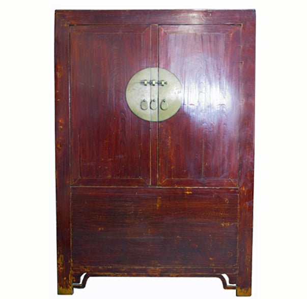 Large Antique Chinese Wedding Cabinet