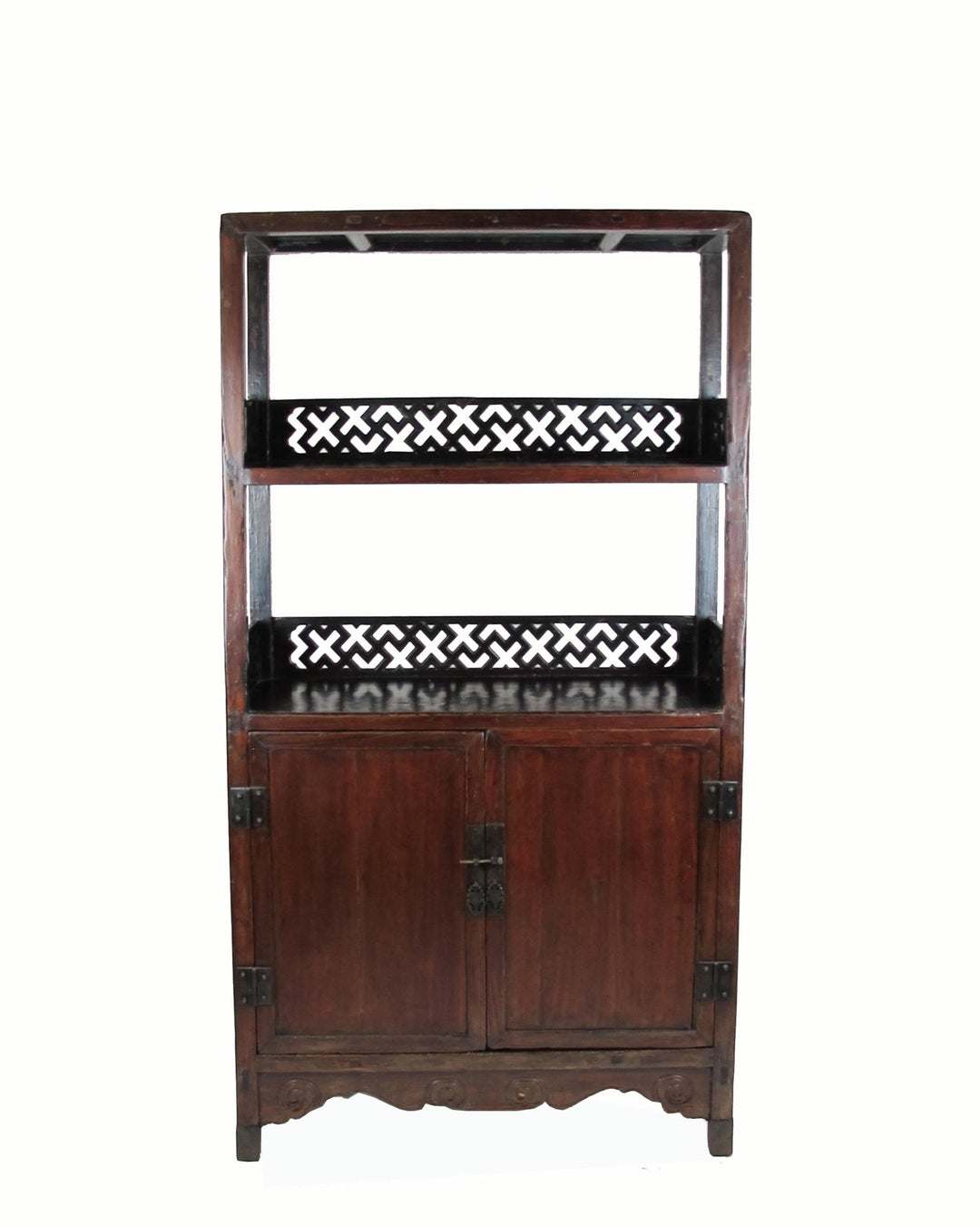 Lattice Book Cabinet
