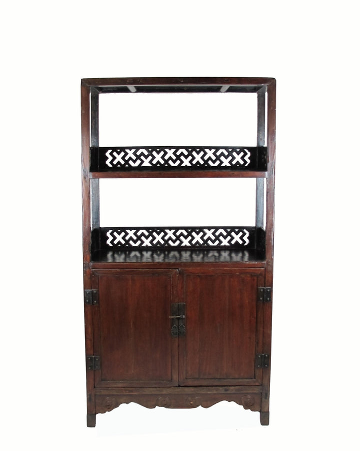 Lattice Book Cabinet