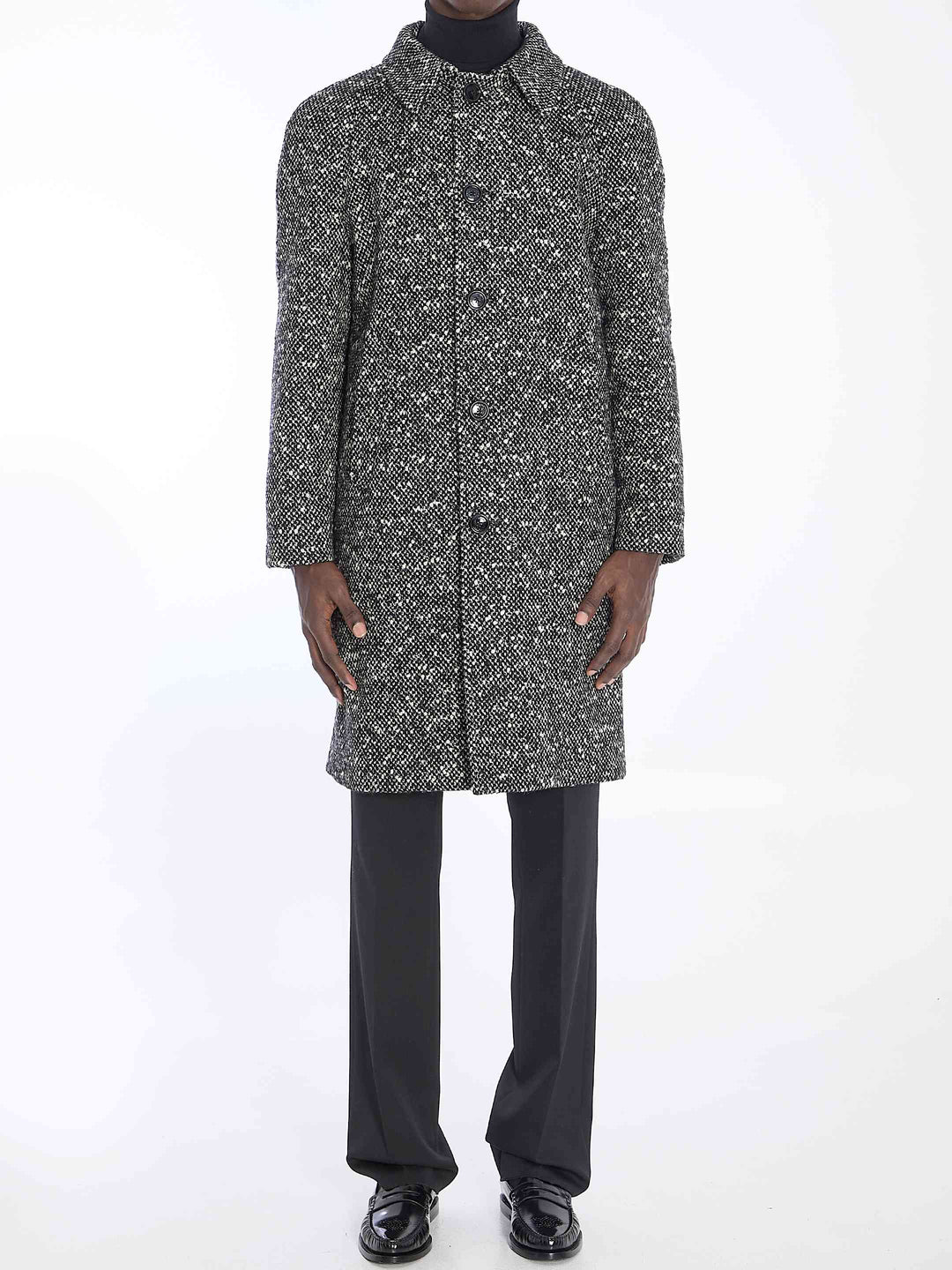 Celine Men Wool Blend Coat