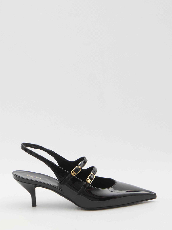 Celine Women Mary Jane Slingback Pumps