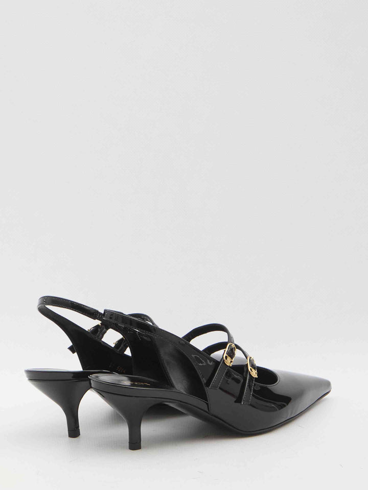 Celine Women Mary Jane Slingback Pumps