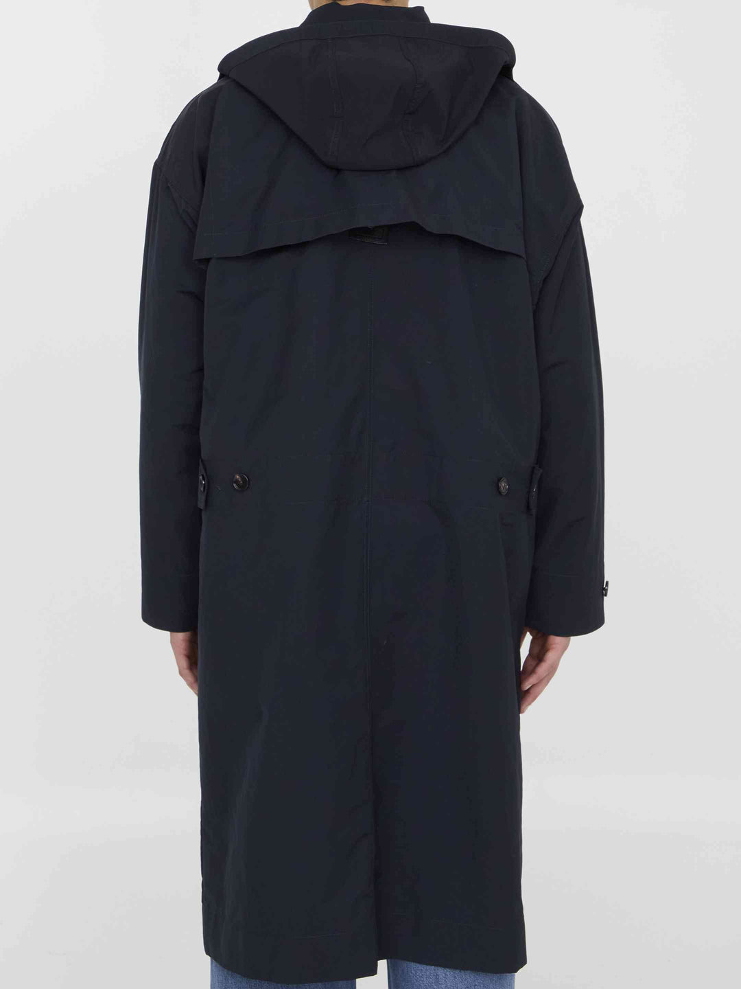 Bottega Veneta Men Oversized Trench Coat