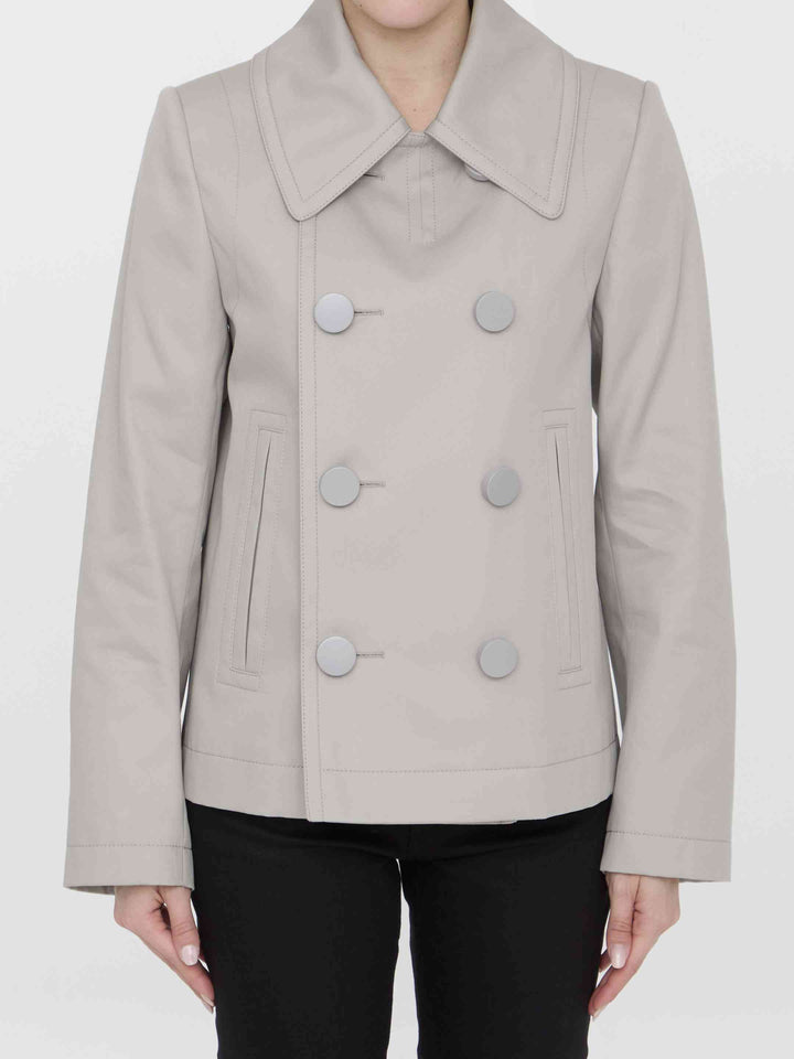 Bottega Veneta Women Double-Breasted Peacoat
