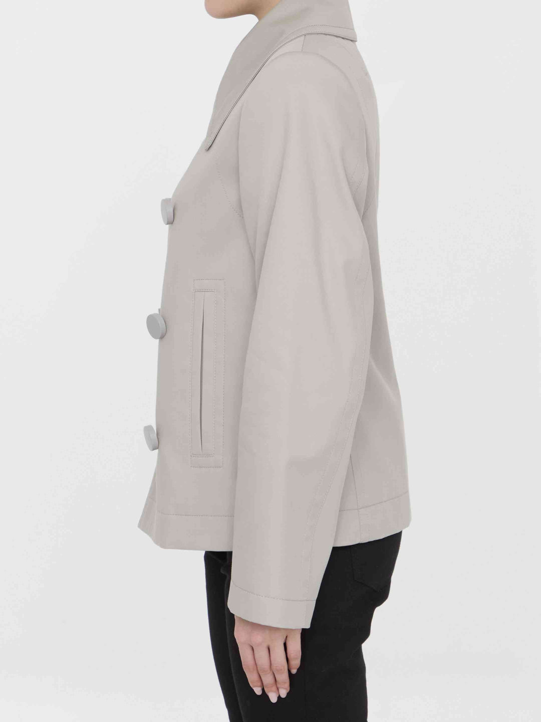 Bottega Veneta Women Double-Breasted Peacoat