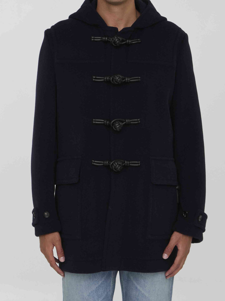 Bottega Veneta Men Duffle Coat In Wool